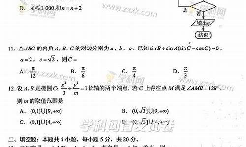 2017高考数学全国卷_高考2017数学丙卷