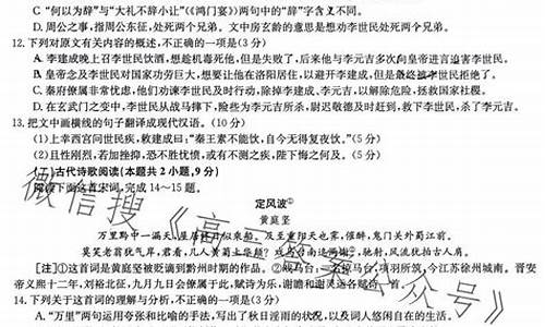 高考仿真试卷语文答案_高考仿真试卷语文