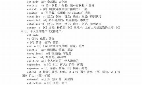 2015高考新增词汇_2021英语高考新增词汇