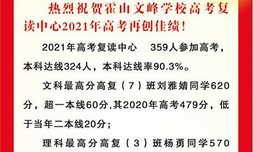 霍山文峰中学高考_霍山文峰中学高考成绩2022