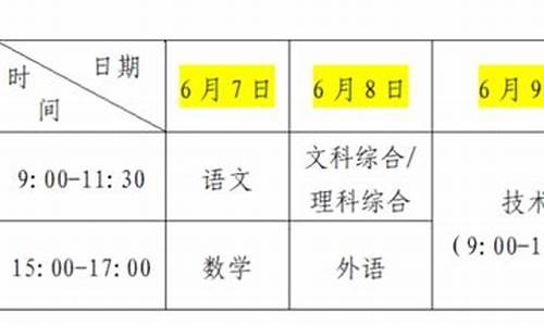 江西高考出分时间表,江西高考出分时间2021