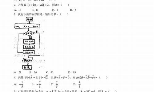 2017年广西高考数学-广西高考题2017数学