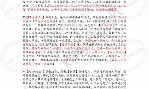 高考议论文点评-高考优秀作文范文20篇议论文及点评