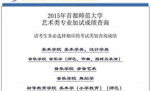 2015年美术类高考-15年美术联考真题及答案